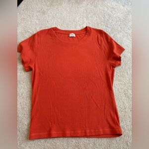 Aritzia Everyday Ribbed T-Shirt